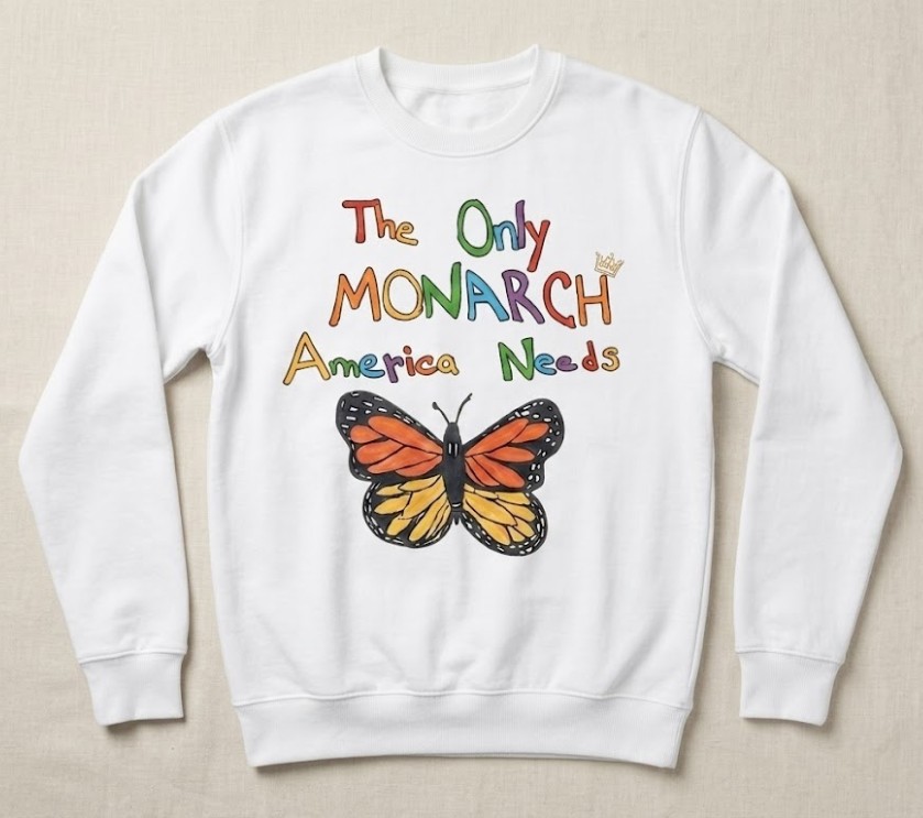 High-quality product with unique design – The Only Monarch America Need Butterfly T Shirt