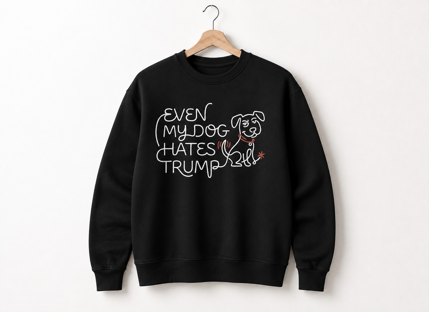 High-quality product with unique design – Even My Dog Hates Trump Limited Edition T Shirt