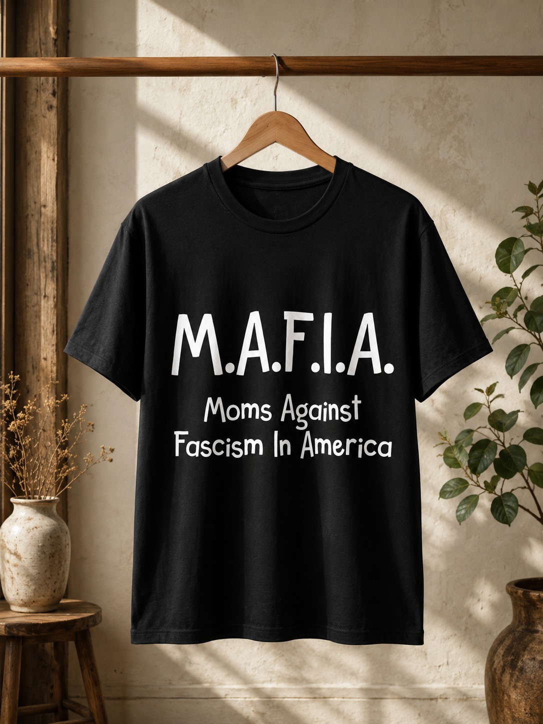 High-quality product with unique design – Mafia Moms Against Fascism In America Shirt