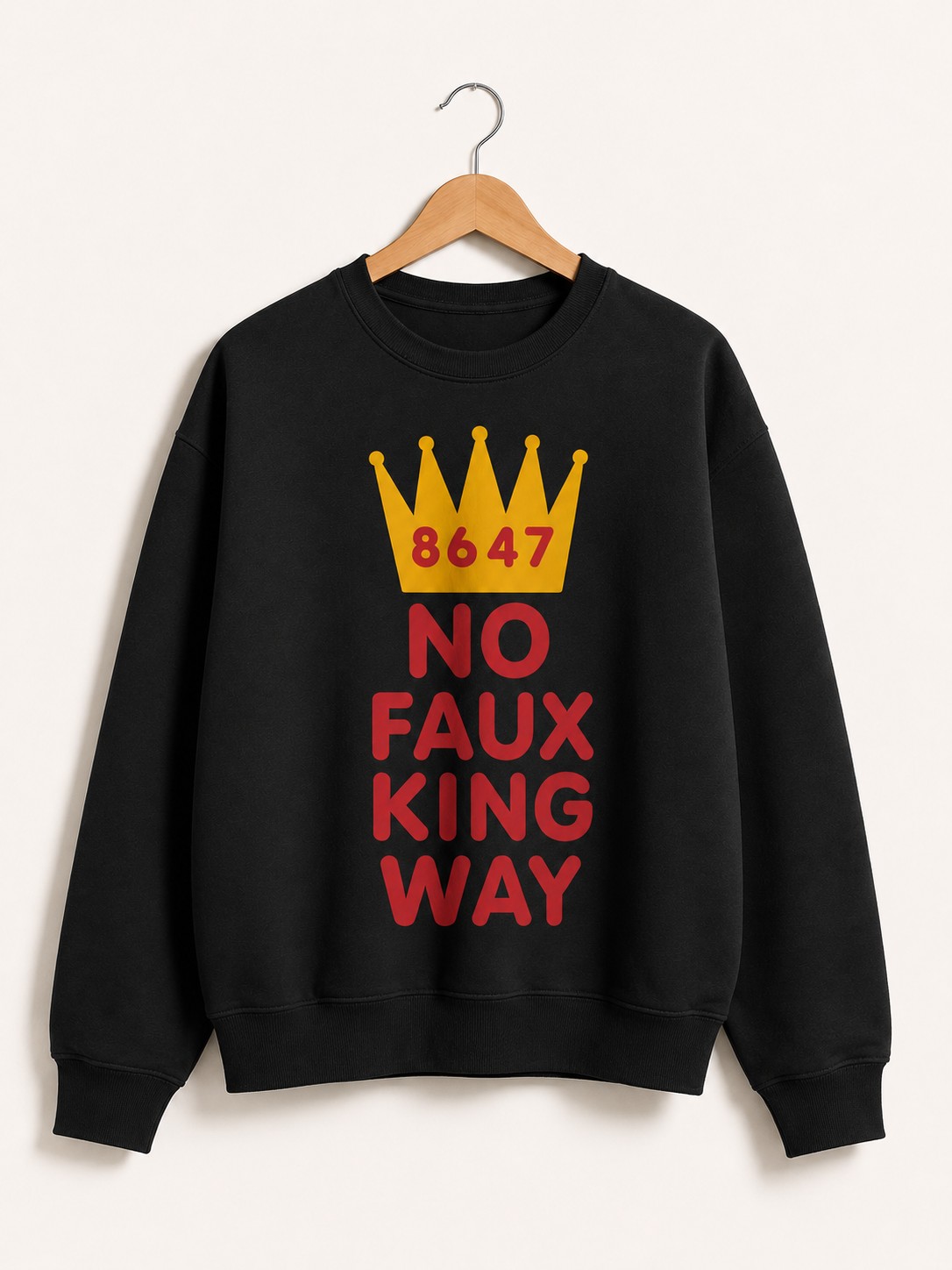 High-quality product with unique design – No Faux King Way Shirt