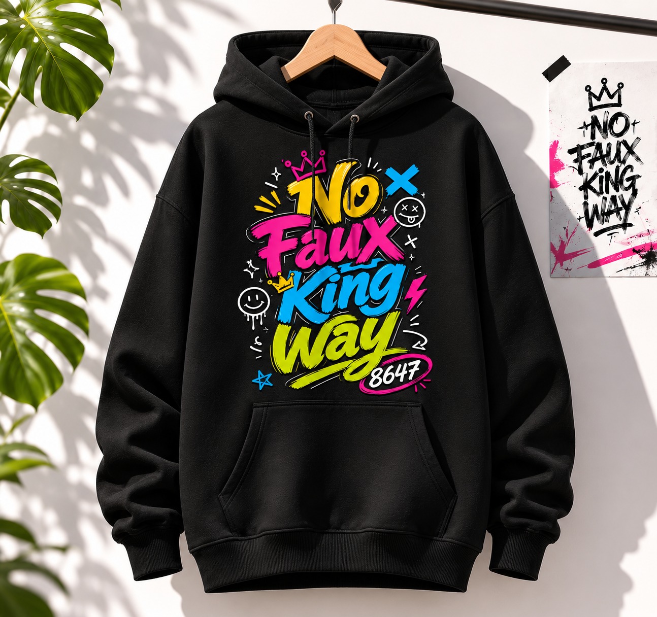 High-quality product with unique design – No Faux King Way Shirt