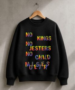 High-quality product with unique design – No Kings No Jesters No Child Molesters Shirt