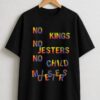High-quality product with unique design – No Kings No Jesters No Child Molesters Shirt