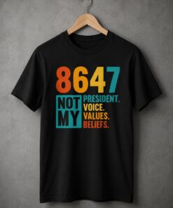 High-quality product with unique design – Not My President My Voice My Values My Beliefs