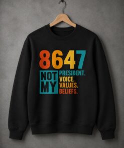 High-quality product with unique design – Not My President My Voice My Values My Beliefs Shirt