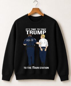 High-quality product with unique design – It's Time To Take Trump To The Train Station Shirt