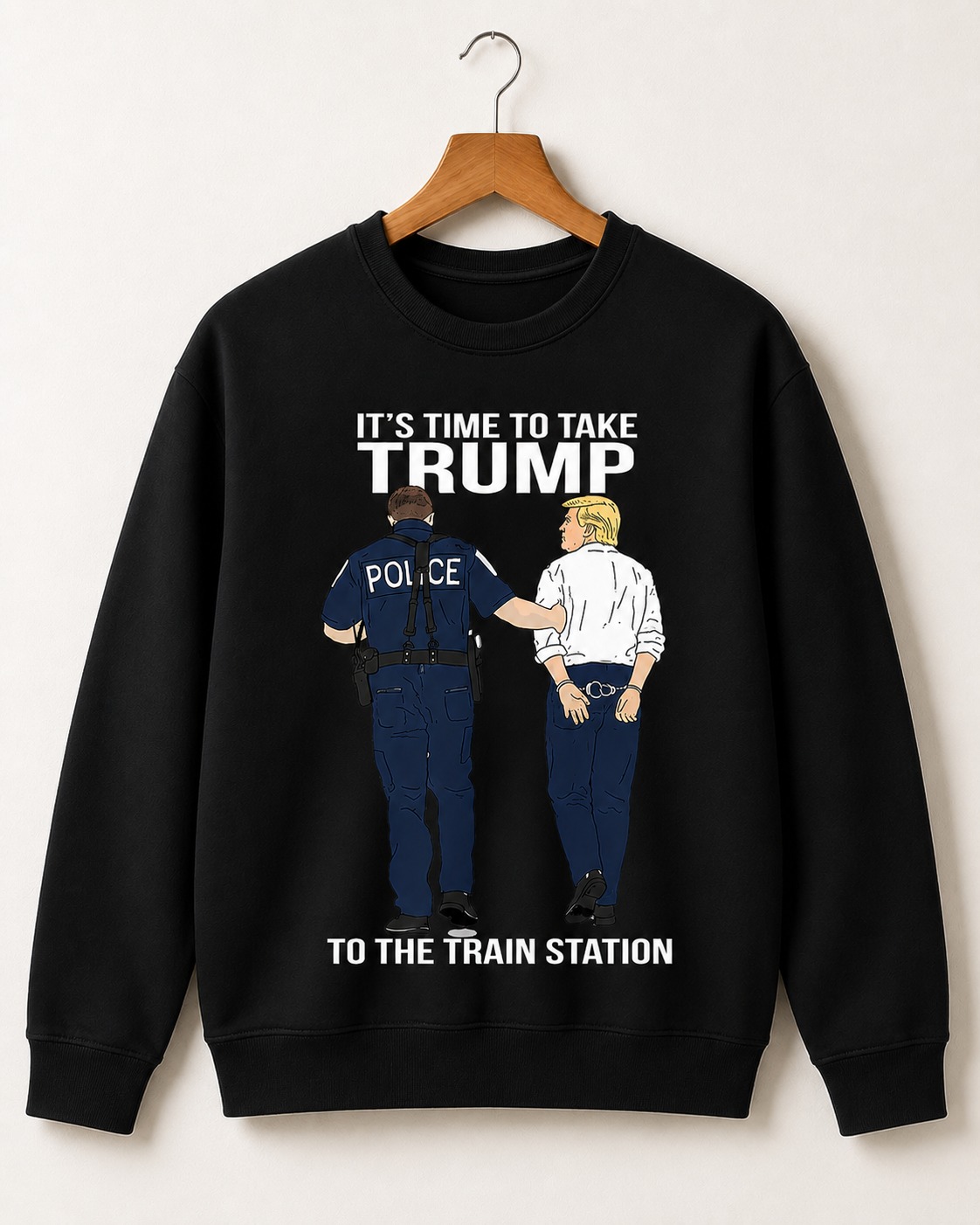 High-quality product with unique design – It's Time To Take Trump To The Train Station Shirt