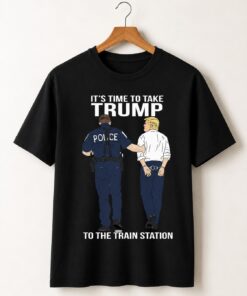 High-quality product with unique design – It's Time To Take Trump To The Train Station Shirt