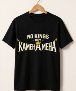 High-quality product with unique design – No King But Kamehameha Shirt