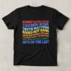 High-quality product with unique design – Scienece Saves Lives He's On The List Shirt
