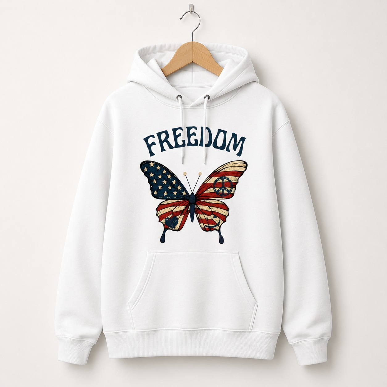 High-quality product with unique design – Freedom Butterflly T Shirt