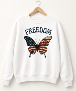 High-quality product with unique design – Freedom Butterflly T Shirt