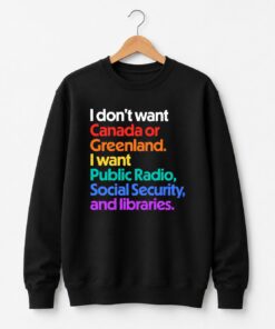 High-quality product with unique design – I Want Public Radio Social Security And Libraries Shirt