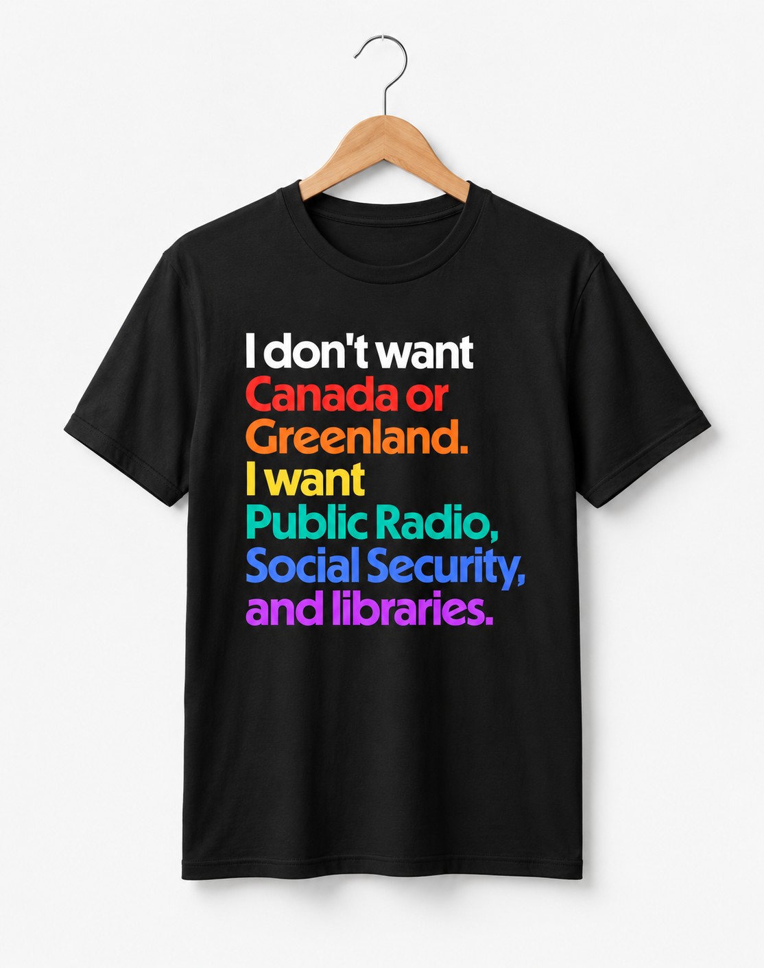 High-quality product with unique design – I Want Public Radio Social Security And Libraries Shirt