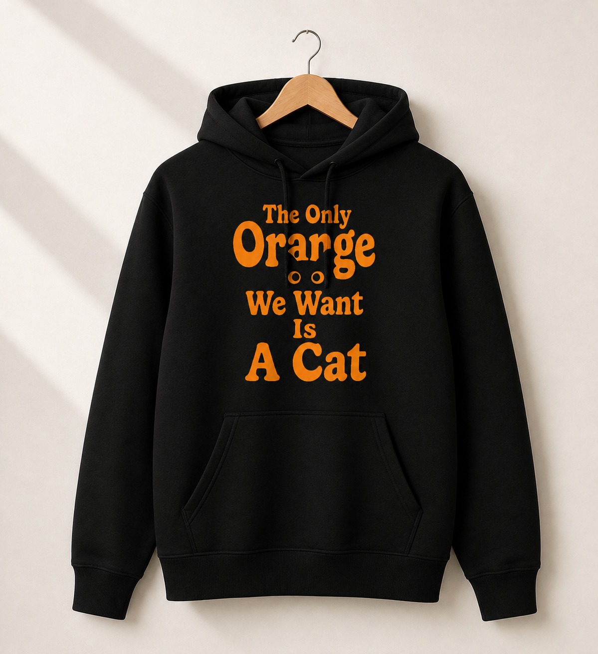 High-quality product with unique design – The Only Orange We Want Is A Cat Shirt