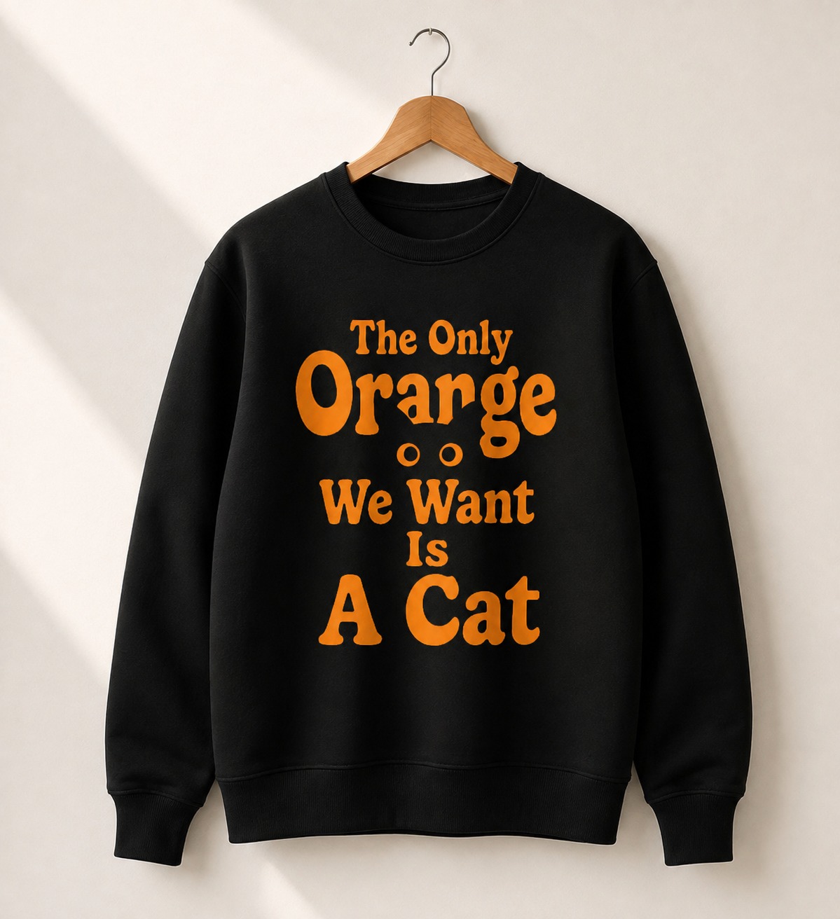 High-quality product with unique design – The Only Orange We Want Is A Cat Shirt