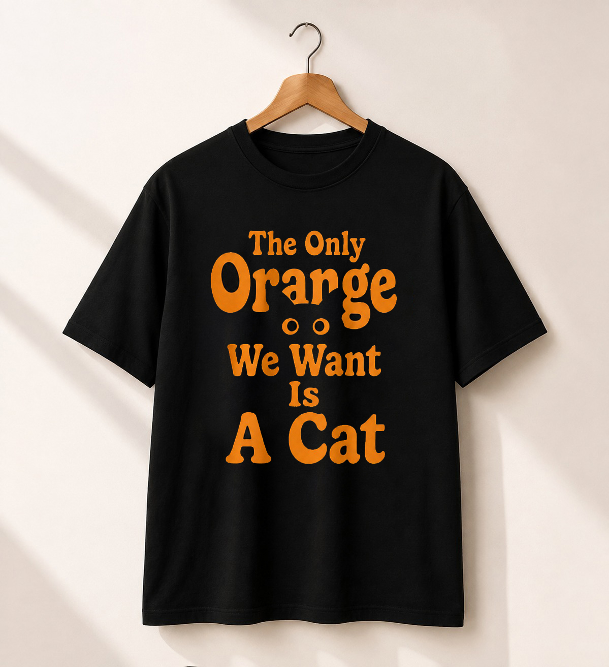 High-quality product with unique design – The Only Orange We Want Is A Cat Shirt