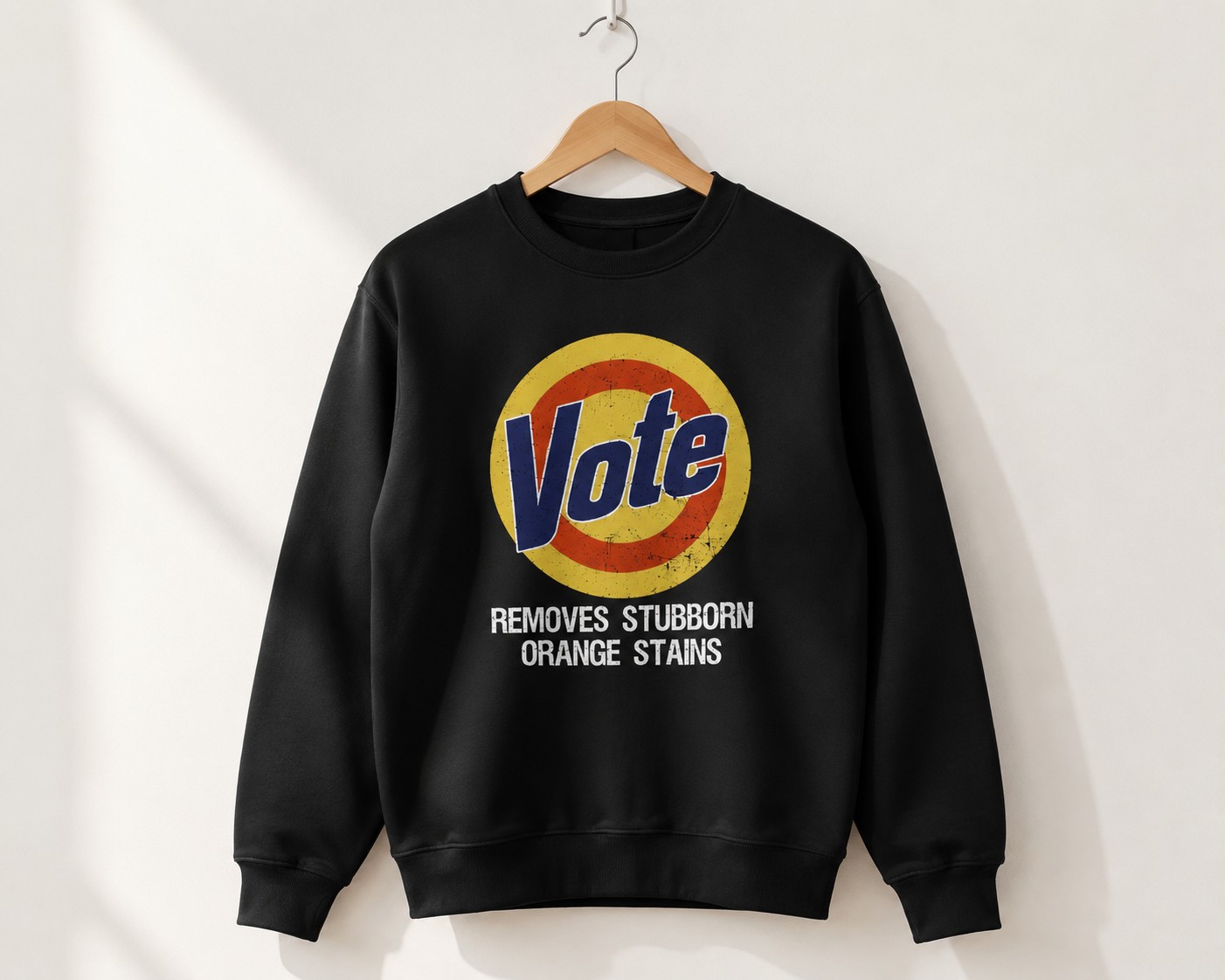 High-quality product with unique design – Vote Removes Stubborn Orange Stains Shirt