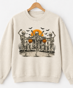 High-quality product with unique design – Fck Trump Dancing Skeleton In Front Of The White House Shirt