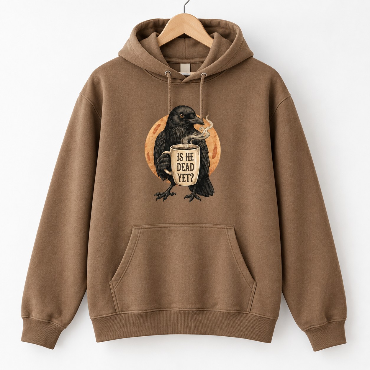 High-quality product with unique design – Is He Dead Yet Black Crow Shirt