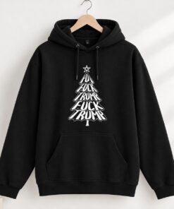 High-quality product with unique design – Fuck Trump Christmas Tree Shirt